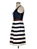 Leifnotes 100% Cotton Stripes Multi Color Blue Casual Dress Size 0 - photo 5