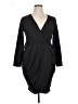 POSESHE Solid Black Cocktail Dress Size XL - photo 1