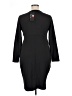 POSESHE Solid Black Cocktail Dress Size XL - photo 2