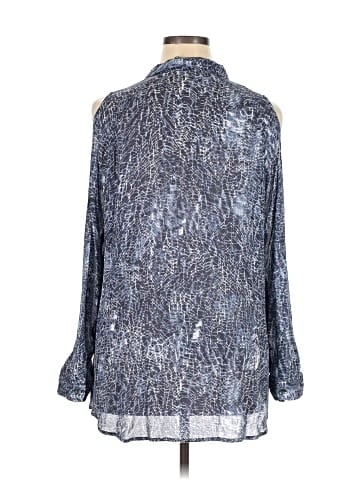 DKNY Jeans Long Sleeve Blouse (view 2)
