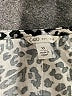 Cato Animal Print Black Silver 3/4 Sleeve Blouse Size XL - photo 7