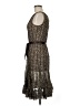 Z Studio 100% Polyester Animal Print Brown Casual Dress Size 6 - photo 5