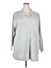 Susan Graver Silver Cardigan Size 3X - photo 1