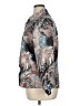 Unbranded 100% Polyester Paisley Silver 3/4 Sleeve Blouse Size 1X - photo 5