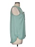 My Michelle 100% Polyester Teal Sleeveless Blouse Size M - photo 4