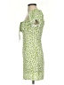 Shein 100% Polyester Green Casual Dress Size 2 - photo 5