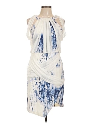 WHITE SUEDE Cocktail Dress (view 1)