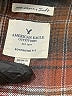 American Eagle Outfitters Plaid Brown Long Sleeve Blouse Size M - photo 7