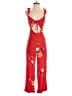 Capulet Floral Red Orange Jumpsuit Size XS (estimated) - photo 1