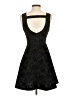 Dex 100% Polyester Black Cocktail Dress Size XS - photo 2