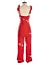 Capulet Floral Red Orange Jumpsuit Size XS (estimated) - photo 2