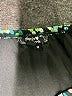 Sequin Hearts Print Green Dress Size 8 - photo 3