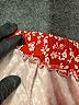 Unbranded 100% Polyester Print Red Casual Skirt Size XL - photo 4