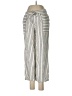 Laundry by Shelli Segal Stripes Silver Casual Pants Size 6 - photo 1