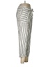 Laundry by Shelli Segal Stripes Silver Casual Pants Size 6 - photo 4