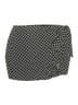 Susan Graver Houndstooth Black Casual Skirt Size 2X - photo 1
