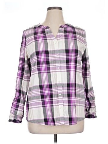 Croft & Barrow 3/4 Sleeve Blouse (view 1)