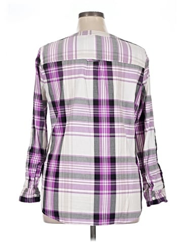 Croft & Barrow 3/4 Sleeve Blouse (view 2)