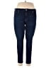 Gap Solid Blue Jeans Size 18r - photo 1