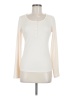 Trendy Queen Ivory Long Sleeve Henley Size M - photo 1