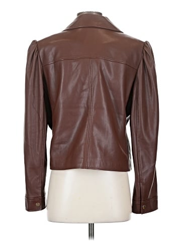 Chico's Faux Leather Jacket (view 2)