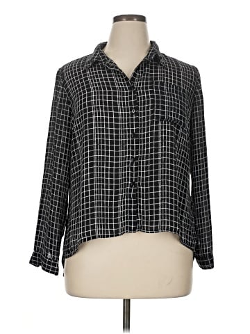 Unique Spectrum Long Sleeve Button-Down Shirt (view 1)