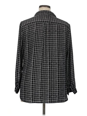 Unique Spectrum Long Sleeve Button-Down Shirt (view 2)