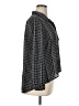Unique Spectrum Houndstooth Gray Long Sleeve Button-Down Shirt Size XL - photo 4