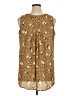 Bobeau 100% Polyester Animal Print Gold Sleeveless Blouse Size 1X - photo 2