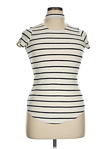 Aqua Short Sleeve Turtleneck (view 1)
