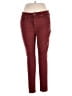 Seven7 Solid Burgundy Jeans Size 14 - photo 1
