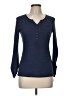 Assorted Brands Blue Long Sleeve Henley Size 8 - photo 1