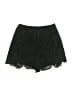 Bebe Paisley Black Shorts Size 00 - photo 2