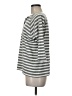 Chaps Stripes Gray 3/4 Sleeve Top Size M - photo 5
