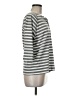 Chaps Stripes Gray 3/4 Sleeve Top Size M - photo 4