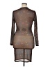 Assorted Brands Graphic Brown Cocktail Dress Size XL - photo 2
