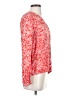 Hinge 100% Viscose Red Long Sleeve Blouse Size XS - photo 4