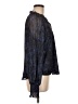 Aqua 100% Polyester Blue Long Sleeve Blouse Size M - photo 4