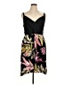 CAbi 100% Polyester Tropical Black Cocktail Dress Size XL - photo 1