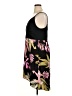 CAbi 100% Polyester Tropical Black Cocktail Dress Size XL - photo 5