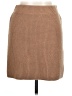 LUCCA Solid Tan Casual Skirt Size L - photo 1