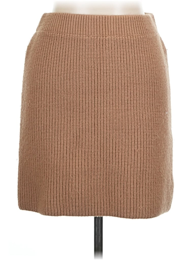 Pre-owned Lucca Casual Skirt In Brown