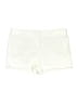 Ann Taylor LOFT Solid Ivory Shorts Size 16 - photo 1