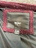 Mossimo Tweed Burgundy Jacket Size L - photo 6