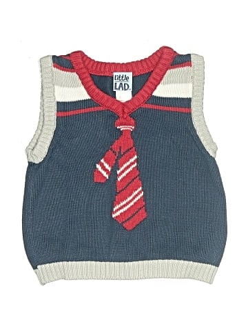 Little Lad Sweater Vest (view 1)