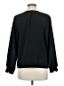 Karen Scott 100% Polyester Black Long Sleeve Blouse Size 6 - photo 2