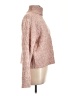 Industry Tweed Pink Turtleneck Sweater Size L - photo 4