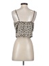 Forever 21 100% Polyester Tan Sleeveless Top Size S - photo 2