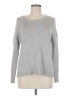 Forever Solid Silver Pullover Sweater Size M - photo 1