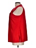 Ann Taylor Factory 100% Polyester Red Sleeveless Blouse Size L - photo 5
